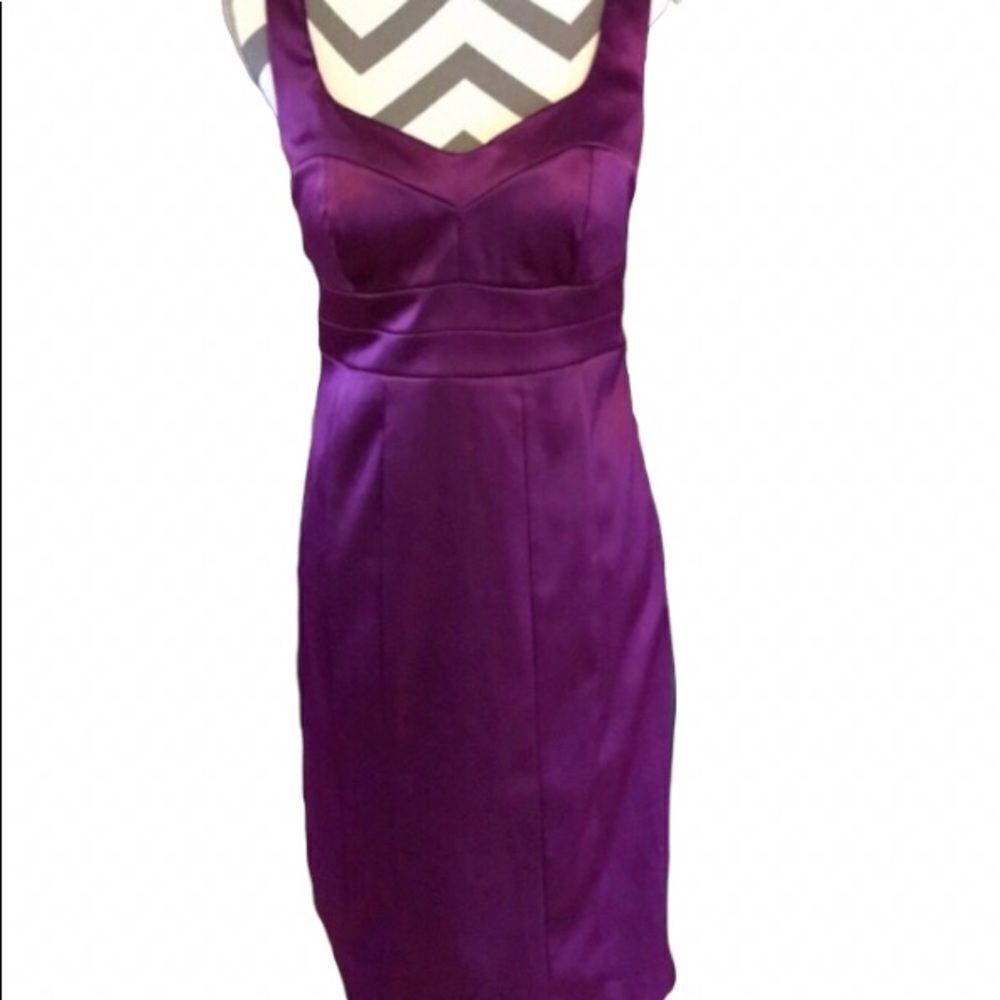 NWOT Sangria Purple Party Dress SIZE 6
